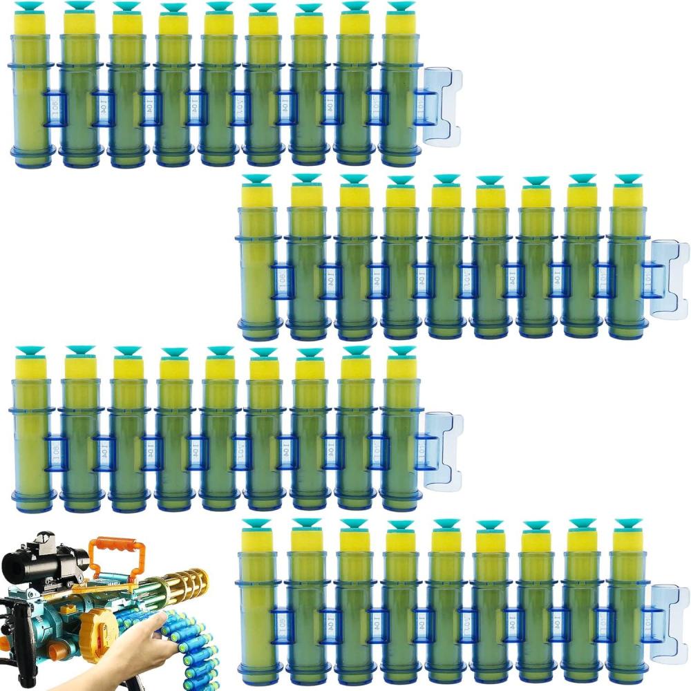 imageArtCreativity Dart Gun Super Powerful Electronic Gatling Toy Gun for Kids Mini Gun Rapid Toy Machine Gun with Foam Dart Blaster Kids Revolving Toy Minigun with Automatic and Manual ModeBullets Refill