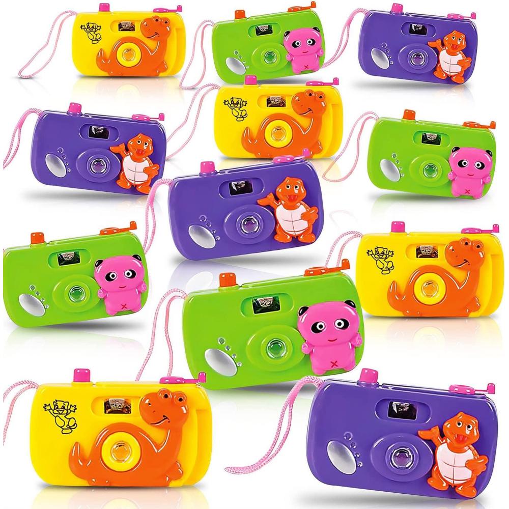 imageArtCreativity Kids Camera Toy Set with Images in Viewfinder 12PCs Pretend Play for Toddlers Great for Birthday Party Favors for Kids 35 Goody Bags Birthday Gifts Goody Bag Stuffers