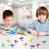 ArtCreativity 144pcs Jump n Leap Frog Toy – 2 Inch Assorted Colors, Cool Jumping Plastic Frogs for Kids – Vibrant Color Variety – Fun Frog Party Favors, Goody Bag Fillers