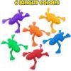 ArtCreativity 144pcs Jump n Leap Frog Toy – 2 Inch Assorted Colors, Cool Jumping Plastic Frogs for Kids – Vibrant Color Variety – Fun Frog Party Favors, Goody Bag Fillers