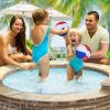 ArtCreativity 16″ Patriotic Beach Balls for Kids (Pack of 12) Inflatable Summer Toys for Boys and Girls, Decorations for Hawaiian, July 4th Pool Party Favors