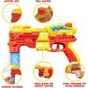 ArtCreativity 2 in 1 Water and Bubble Gun, Dual-Function Water Squirt Gun with Bubble Fluid, Friction Powered Bubble Machine Gun, Summer Toys for Kids, Great Gift for Boys and Girls