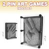 ArtCreativity 3D Pin Art Toy (Pack of 2) – Large 5×7 & Small 3.5×5 Sensory Boards for Kids & Adults – Autism-Friendly, Durable, Creative Gift Idea