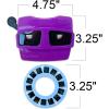 ArtCreativity 3D Viewer for Kids with 6 Reels, Reel Viewer with 42 HD Images – Dinosaurs, Animals, Space & More – Vibrant Viewfinder Toy for Kids – Great Fun Gift Idea