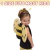 ArtCreativity Bee Costume for Kids, Honeybee Costume Set with 1 Pair of Wings and Antenna Headband, Cute Halloween Costume for Girls & Boys, Fun Pretend Play Accessories, Black & Yellow