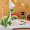 ArtCreativity Big Cozy Plush Brachiosaurus Dinosaur – Soft and Cuddly Stuffed Animal Pillow – Cute Standing Design – Nursery Decoration idea – Great Gift for Boys, Girls, Toddlers, Babies
