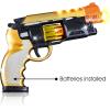 ArtCreativity Blade Runner Airsoft Toy Pistol Toy Gun for Kids with LED and Sound Effect, Design, Batteries Included, Sturdy Plastic Design, Great Gift Idea for Girls and Boys – 1 Pistol