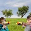 ArtCreativity Blade Runner Toy Pistol Set – 2 Light Up Toy Guns with LEDs and Sound Effects, Safe Pretend Play Pistols for Kids, Fun Toy Guns for Boys and Girls with Batteries Included