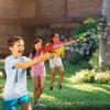 ArtCreativity Bubbland Dinosaur Friction Powered LED Bubble Blasters for Kids, 3 Light Up Bubble Guns and 6 Bottles of Bubble Fluid, Bubble Blowing Toys for Indoor & Outdoor Fun, No Batteries Needed