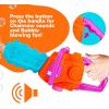 ArtCreativity Bubble Chainsaw for Kids, Electronic Bubble Blower Machine with Bubble Solution Included, Bubble Machine with Realistic Sound, Outdoor Pretend Play Landscaping Toy for Kids Blue