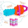 ArtCreativity Bubble Chainsaw for Kids, Electronic Bubble Blower Machine with Bubble Solution Included, Bubble Machine with Realistic Sound, Outdoor Pretend Play Landscaping Toy for Kids Blue