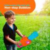 ArtCreativity Bubble Chainsaw for Kids, Electronic Bubble Blower Machine with Bubble Solution Included, Bubble Machine with Realistic Sound, Outdoor Pretend Play Landscaping Toy for Kids Blue