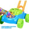 ArtCreativity Bubble Lawn Mower Machine & Bubble Chainsaw for Kids, Electronic Blower Machine with Solution Included, Comes with Realistic Sounds,