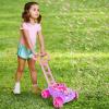 ArtCreativity Bubble Lawn Mower & Halloween Bubble Wand for Kids, Blower Machine & 14″ Light Up Ghost Wand for Toddlers With LED & Music, Halloween Boo Basket Stuffers