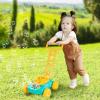 ArtCreativity Bubble Lawn Mower for Toddlers 1-3, Kids Bubble Machine for 1 Year Old Boy Gifts, Bubbles Blowing Push Toys for Kids, Summer Outdoor Gardening Toys for Birthday Gifts Boys & Girls(Yellow)
