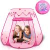 ArtCreativity Bubble Lawn Mower for Toddlers & Princess Pop Up Tent, Kids Playhouse Tent with a Carry Bag, Foldable Princess Tent for Girls and Boys, Kids Bubble Blower Machine for Age 1 2 3 4 5