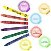 ArtCreativity Bulk Crayon Packs, 25 Sets of 6 Packs Total 150 Crayons Bulk Non-Toxic Individual Packs for Kids & Classroom Teachers, Easter Basket Stuffers, Crayons Party Favors for Toddlers(50 Set of 6-Packs (300 Ct))
