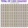 ArtCreativity Bulk Crayon Packs, 25 Sets of 6 Packs Total 150 Crayons Bulk Non-Toxic Individual Packs for Kids & Classroom Teachers, Easter Basket Stuffers, Crayons Party Favors for Toddlers(200 Set of 6-Packs (1200 Ct))