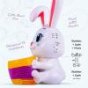 ArtCreativity Bunny Bubble Machine for Toddlers – Bunny Rabbit Bubble Blower Machine Toy for Kids with Refill Solutions, Music, & Batteries – Animal Party Favors and Activities for Girls and Boys