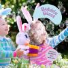 ArtCreativity Bunny Bubble Machine for Toddlers – Bunny Rabbit Bubble Blower Machine Toy for Kids with Refill Solutions, Music, & Batteries – Animal Party Favors and Activities for Girls and Boys