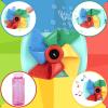 ArtCreativity Camera Bubble Machine for Kids – Camera Shaped Bubble Toy with Neck Strap and Solution – Small Bubble Machine for Kids with Sounds, Music, and Lights for Extra Fun