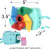 ArtCreativity Camera Bubble Machine for Kids – Camera Shaped Bubble Toy with Neck Strap and Solution – Small Bubble Machine for Kids with Sounds, Music, and Lights for Extra Fun
