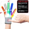 ArtCreativity Cool Toys LED Gloves for Kids, Light Up Gloves for Boys and Girls, Ideal for Halloween & Christmas Parties with 6 Flash Mode, Kids Gloves for 6 7 8 9 10 Year – 1 Pair – Fun Toys Gift