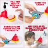 ArtCreativity Crab Bubble Machine Bath Toy – Bath Bubble Machine for Babies with 2 Attachments for Lots of Bubbles – Cute Bath Time Toys for Toddlers 1-3 – Bubble Maker Baby Bath Toy for 12-18 Months