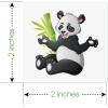 ArtCreativity Dragon Individual Temporary Tattoos for Kids – Bulk Pack of 144 Pre-Cut Dragons Tattoos in Assorted Designs, Non-Toxic 2 Inch – Dragon Tattoo Birthday Party Favors, Goodie Bag Stuffers(Zoo Animal)