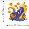 ArtCreativity Dragon Individual Temporary Tattoos for Kids – Bulk Pack of 144 Pre-Cut Dragons Tattoos in Assorted Designs, Non-Toxic 2 Inch – Dragon Tattoo Birthday Party Favors, Goodie Bag Stuffers(Dragon)