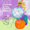 ArtCreativity Easter Bunny Bubble Blaster Toy -Summer Outdoor Fun for Toddlers – Custom Cheerful Bunny & Chick Bubble Machine with Refill Solution, Lights & Batteries – Easter Basket Stocking Stuffers