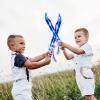 ArtCreativity Fiber Optic Shark Sword with Cool LED & Sound Effects, Set of 2, 23.5 Inch Toy Swords for Kids, Halloween Dress-Up Costume Accessories, Best Birthday Gift for Boys and Girls