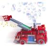 ArtCreativity Fire Truck Toy Bubble Machine for Kids, Bubble Blower Toy Truck for Toddlers with Lights, Siren Effects, Bubble Solution & Funnel, Kids Toys, Gift for Boys and Girls 5+