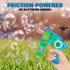 ArtCreativity Friction Powered Light Up Bubble Blaster Gun Set of 3 (No Batteries Needed) Includes LED Bubbles Guns and 6 Bottles Fluid, Outdoor, Indoor Fun Gift Idea, Summer Party Favors