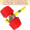 ArtCreativity Giant Halloween Squeaky Hammer for Kids – Jumbo 17 Inch Squeaking Toy, Perfect for Clown, Carnival & Circus Party Favors – Fun Gift for Boys & Girls Ages 3+(17 Inch)