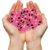 ArtCreativity Glow in The Dark Smile Face Bouncy Balls – Bulk Pack of 36, 1 Inch High Bounce Balls for Kids, Christmas Party Favors, Goodie Bag Stuffers for Boys and Girls(Pink)