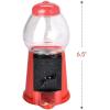 ArtCreativity Gumball Machine for Kids, Set of 2, 6.5″ Desktop Bubble Gum Mini Candy Dispenser, Unique Money Saving Coin Bank, Valentines Gift, Vintage Office Desk Decoration (Gumballs not Included)(2 Pack)