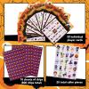 ArtCreativity Halloween Bingo for Kids – Party Game for Up to 30 Players – Family Halloween Game, Classroom Activity, and Trunk or Treat Party Supplies