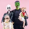 ArtCreativity Halloween Foam Face Masks for Kids, Set of 12, Fun Halloween Costume Accessories, 6 Colorful Designs, Photo Booth Props and Halloween Party Favors, Non-Candy Trick or Treat Supplies