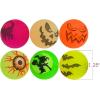 ArtCreativity Halloween Glow in the Dark Bouncing Balls, Bulk Pack of 72, 6 Halloween Theme Designs, 1.25 Inch High-Bounce Balls for Kids, Trick or Treat Giveaways, Party Favors and Goodie Bag Fillers