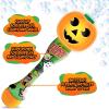 ArtCreativity Halloween Party Favors Set – Includes 1 Halloween Light up Pumpkin Bubble Blower Wand & Halloween Temporary Tattoos (Pack of 144) -2 Inch