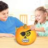 ArtCreativity Halloween Pumpkin Decorating Stickers – 12 Large Sheets – Jack-o-Lantern Decoration Kit – 26 Total Face Stickers – Cute Halloween Decor Idea – Treats, Gifts, and Crafts for Kids- 6″ x 9″(26 Faces)