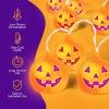 ArtCreativity Halloween Pumpkin String Lights with Remote – 10 LED – Orange Jack-O-Lantern Decorations for Outdoor & Indoors – Cute Halloween Party Supplies – Battery Powered Pumpkin Decor