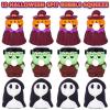 ArtCreativity Halloween Spit Bubble Squeeze Toys – Set of 12 Squeeze Toys – Squishy Stress Toys That Blow Bubbles When Squeezed – Non-Candy Goodie Bag Stuffers for Kids