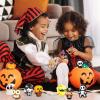 ArtCreativity Halloween Squishy Toys for Kids – Set of 12, 3 inch Halloween Squishies – Slow Rising Squishy Halloween Stress Toys – Non Candy Trick or Treat – Spooky Party Favors(Small)