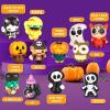 ArtCreativity Halloween Squishy Toys for Kids – Set of 12, 3 inch Halloween Squishies – Slow Rising Squishy Halloween Stress Toys – Non Candy Trick or Treat – Spooky Party Favors(Small)