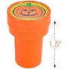 ArtCreativity Halloween Stamps for Kids, Pack of 25 Assorted Pre-Inked Spooky Stampers, Best for Party Favors, Goodie Bag Fillers, Trick or Treat Toy Supplies, Birthday Gift Bags, Pumpkin Stamp