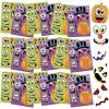 ArtCreativity Halloween Sticker Set & Mini Coloring Books: 36 Customizable Jack-O-Lantern Face Stickers and 12 Mini Coloring Books for Kids – Perfect Halloween Crafts and Party Favors!