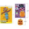 ArtCreativity Halloween Sticker Set & Mini Coloring Books: 36 Customizable Jack-O-Lantern Face Stickers and 12 Mini Coloring Books for Kids – Perfect Halloween Crafts and Party Favors!
