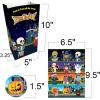 ArtCreativity Halloween Treat Boxes, Set of 12, Cardboard Candy Treat Bags with Carry Handles, Trick or Treat Supplies, Party Favors Halloween Candy Box for Sweets, Toys, Gifts, and More(Treat Bags)